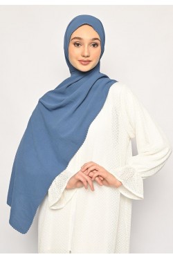 Pasmina Saina Lasercut Denim